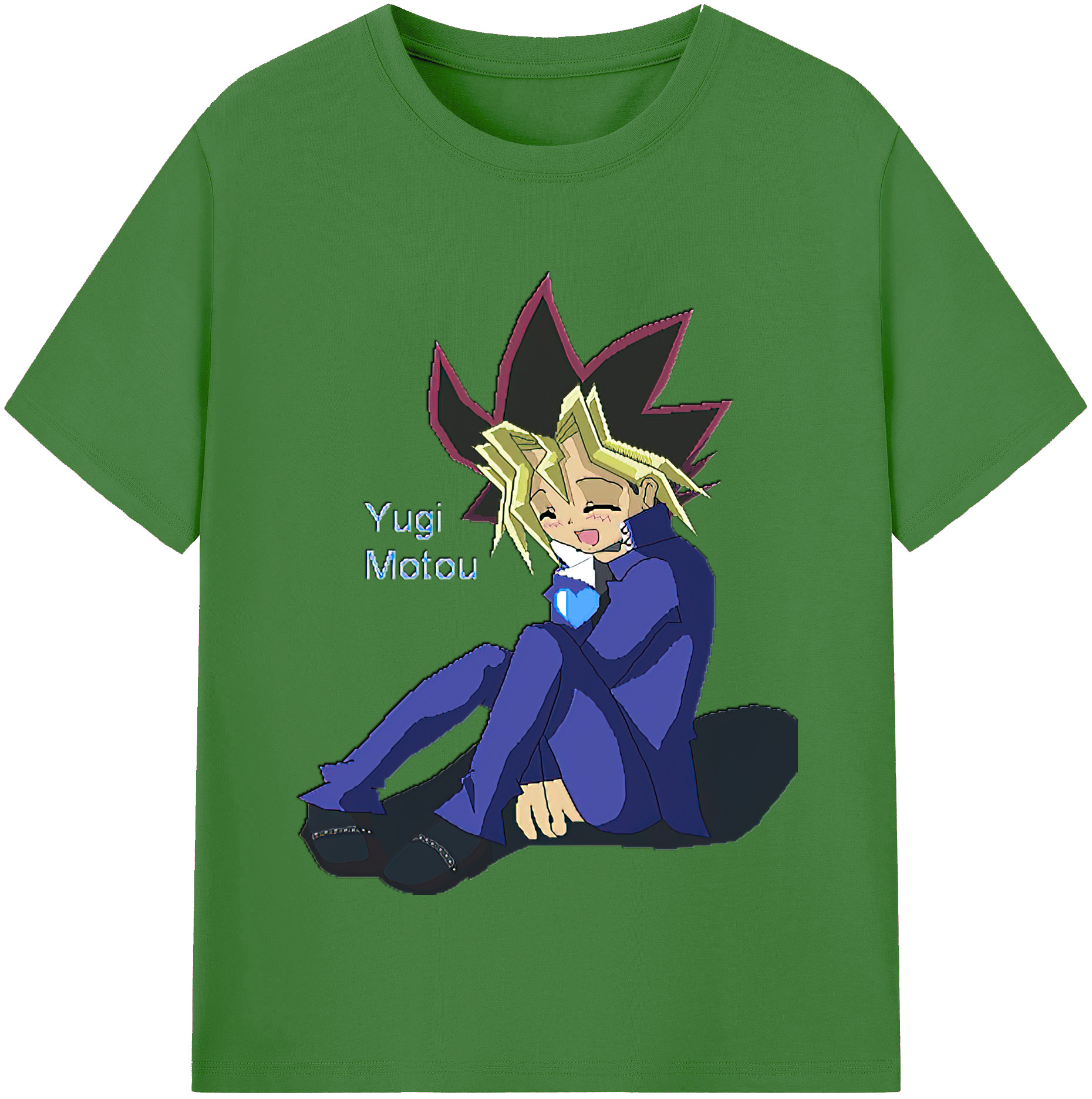 （画像用） 遊☆戯☆王 Yu-Gi-Oh! レディースカジュアルプリントTシャツ（綿100％）